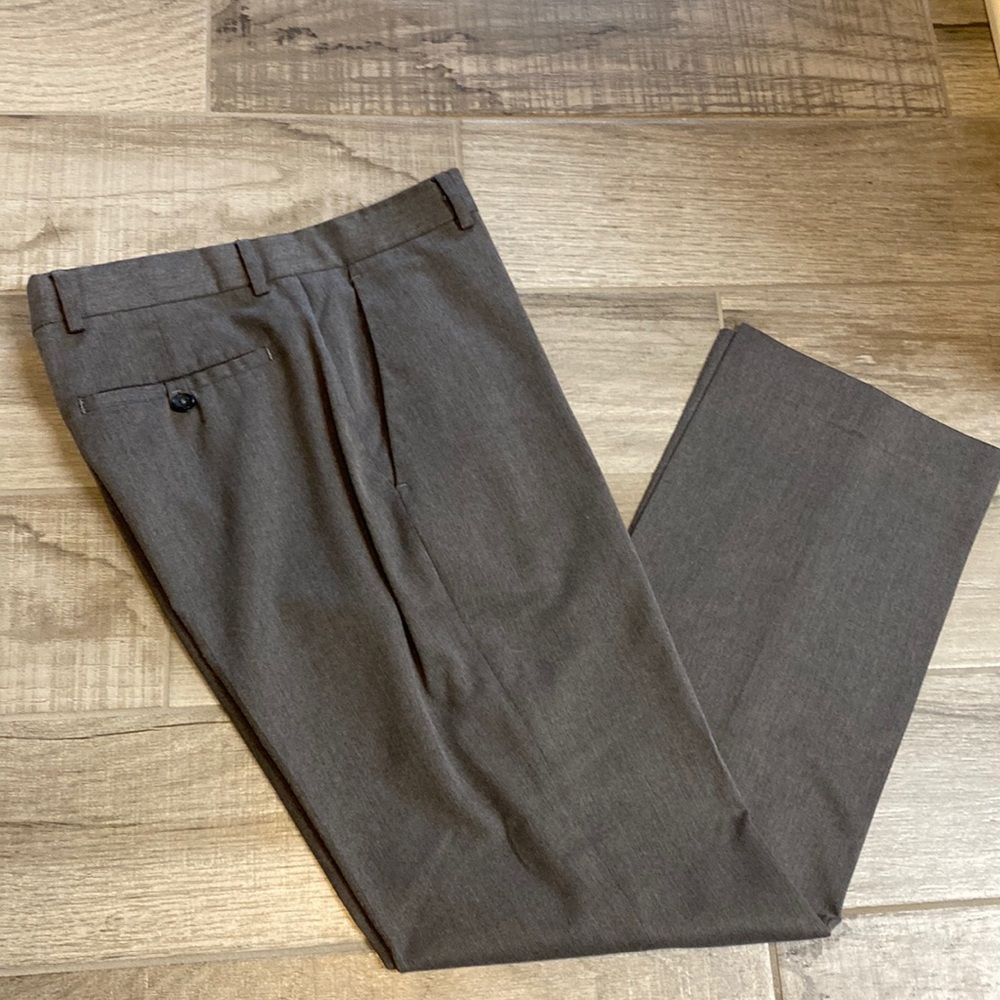 Banana Republic mid grey wrinkle free dress pants